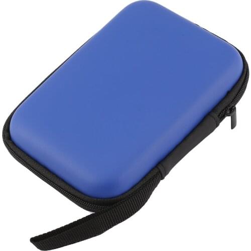 Hard Nylon Carry Bag Compartment Case Cover Hard Disk Drive Protect Protector Bag Enclosure Case for 2.5'' HDD ONLENY Piece