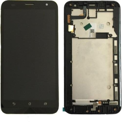 100% Test Original For ASUS Zenfone 2 Laser ZE551ML ZE550KL ZE500KL Z00LD Lcd Display with Touch Digitizer Assembly With frame