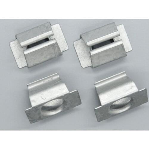 4Pcs Bumper Cover Bolt Metal Gasket Clamps Spoiler Lock Nuts For Audi A1 A3 Q5 Q7 CC Eos Golf Jetta Passat Polo Tiguan Touran