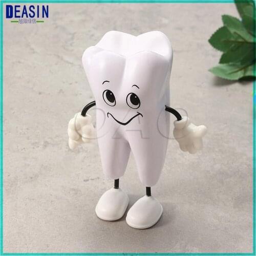50PCS Soft Dental Teeth Shape Figure Smile Doll Slow Rising Squeeze Decompression Toy