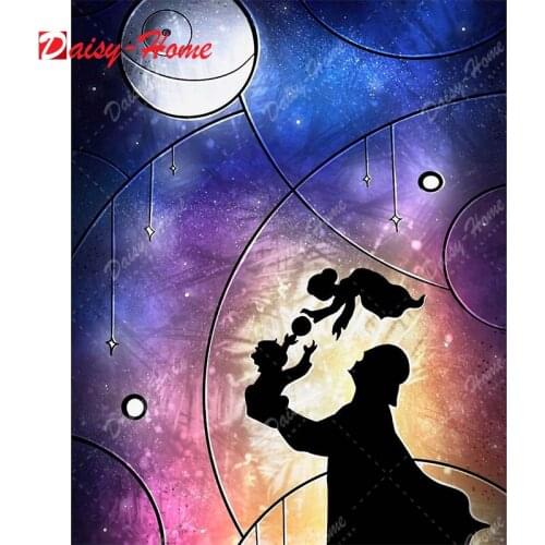5D Diamond Painting Cartoon Family Love Square/Round Embroidery Cross Stitch Kit Painting Mosaic DIY Home Decoration Gift