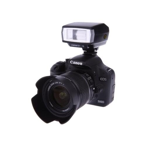 BY-18 Mini Flash Speedlite For Nikon D3400 D7200 D5500 D3300 D7100 D5300 D750 D90 D750 D850 D800 D810 D5500 D5600 D5300 D610 D5