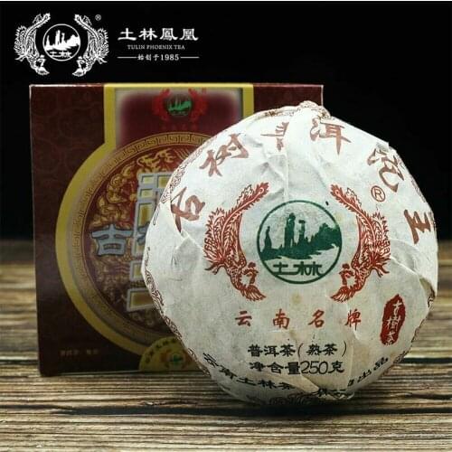 2012 Year Tulin Phoenix The King of Tuocha Shu Puer Chinese Tea Ancient Tree 250g Ripe Puer Chinese Tea