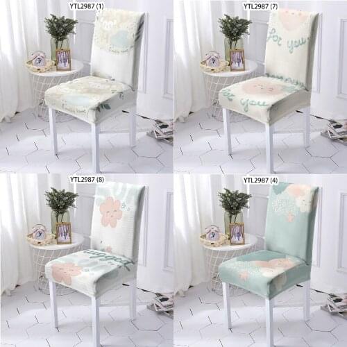 Light colored flowers leaves and animals recliner chair cover chairs chair covers spandex office chair chair cover kitchen home
