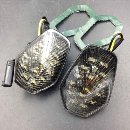For 2001 2002 2003 2004 Suzuki GSXR 600 750 1000 K1 K3 K4 Motorcycle LED Turn Signal lights Smoke / Clear