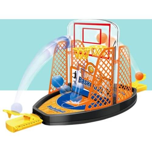 Boys Girls Double Play Basketball Toy ChildrenS Finger Ejection Basketball Court Desktop Shooting Parent-Child Game Sport Toys
