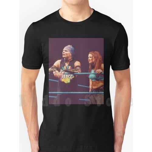 Lita N Jeff Hardy T Shirt Cotton Men Diy Print Cool Tee The Bella Twins Team Extreme Jeff Hardy Lita Matt Hardy The Hardy Boys