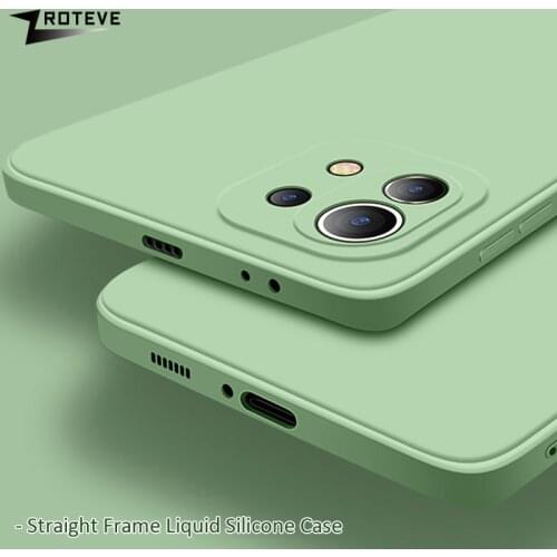 Mi 11 Case Zroteve For Xiaomi Mi11 Lite Mi 10 11i 10T Pro Case Liquid Silicone Xiomi Cover For Xiaomi Mi10 Ultra Mi10T Lite Case
