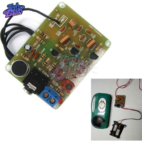 FM Frequency Modulation Wireless Microphone Module 88-108MHz DC 3-6V Transmitter Board Parts Kits FM Module DIY Kits