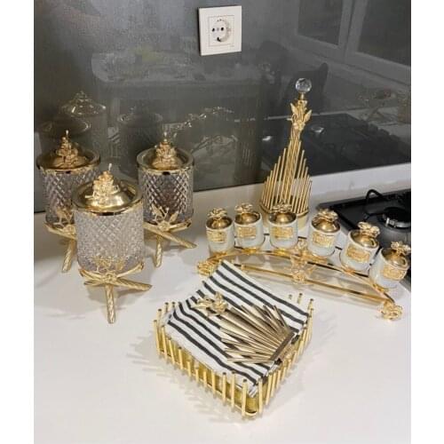 Set kitchen, kitchen set, Spice Jar, Napkin Holder