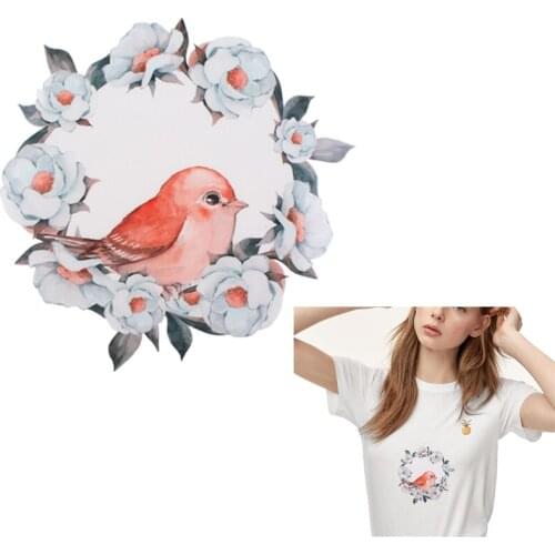2020 new Cute Animal Heat Transfer Vinyl Stickers Iron On Patches For kids Clothing Thermal Transfer Press Applique On Clothes