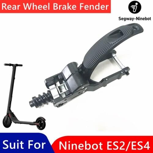 Original Rear Wheel Physical Brake Fender Accessories for Ninebot ES4 ES2 Electric Kickscooter Rear Wheel Brake Fender Kit Parts