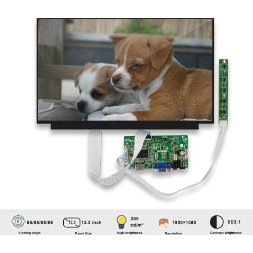 Original Innolux 13.3 Inch LCD Screen With Board Matrix Display N133HCE-GP2 Resolution 1920X1080 eDP 30PIN