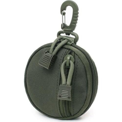 Portable Mini EDC Pouch Coin Storage Zipper Bag Key Accessories Storage Pouches For Outdoor Camping Use