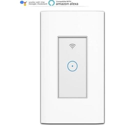 U.S. Smart WiFi Timer Wall Switch Remote Apple Android Phone Control Tuya Neutral App