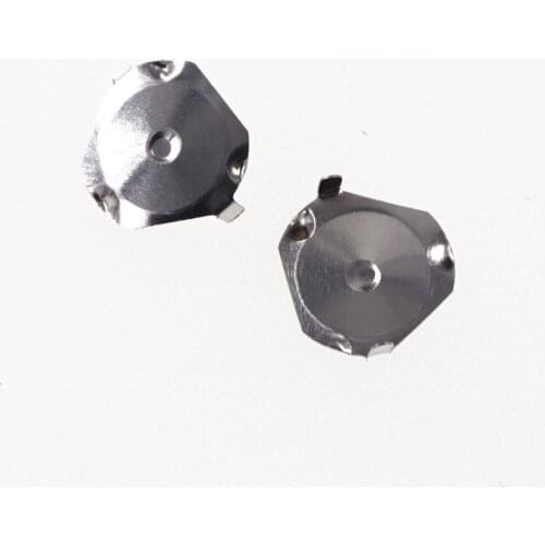 1000pcs 6.0mm Diameter triangle shape tactile metal dome switch 2 legs 400 gf snap dome by post air mail