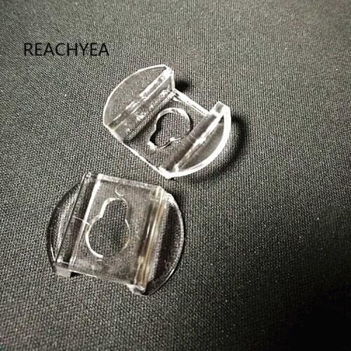 High Quality Transparnent Acrylic Plastic Gourd Shape Wall Mount Photo Picture Frame Hook Frame Hanging Hooks Clips 30*22mm