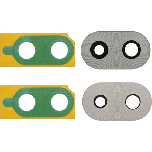 For Honor 6X/Huawei Mate 9 Lite Silver/Grey/Gold/Rose Gold Color Rear Camera Lens Cover with Adhesive Sticker