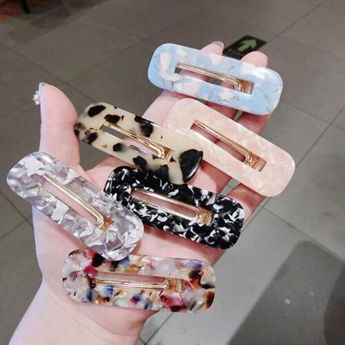 Haimeikang Snap Hair Clips Snap Hairpins Hair Clips Hair Snap Clips Hairgrips Barrettes Hairdressing Tool Hair Accessories