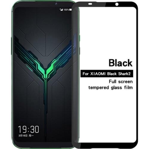 3D High-alumina Tempered Glass For Xiaomi Black Shark 2 Full Cover 9H Protective film Screen Protector For Xiaomi Black Shark 2