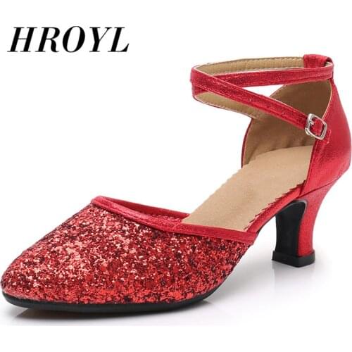 New brand Ballroom Salsa tango latin dance shoes girls womens ballroom modern salsa latin dance shoes Rubber sole