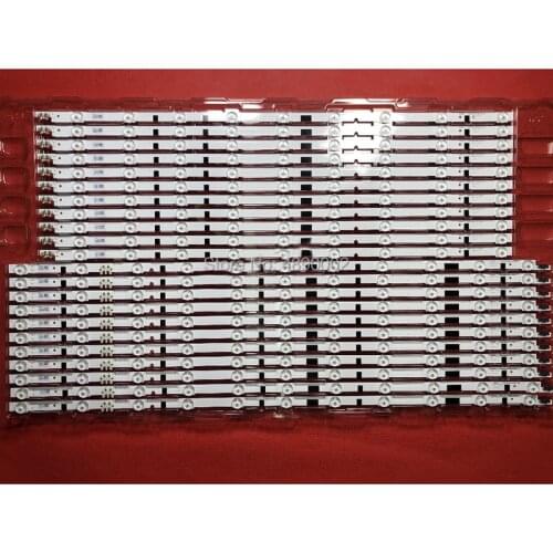 1set = 22 piezas tira de LED para iluminación trasera para Sam sung 2013SVS65F L11/R9 UA65F6400EJ D2GE-650SCB-R3 D2GE-650SCA-R3