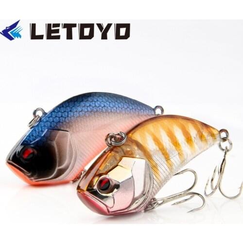 1Pcs Rotating Metal VIB vibration Bait Spinner Spoon Fishing Lures 55mm 13g Jigs Trout Winter Fishing Hard Baits Tackle Pesca
