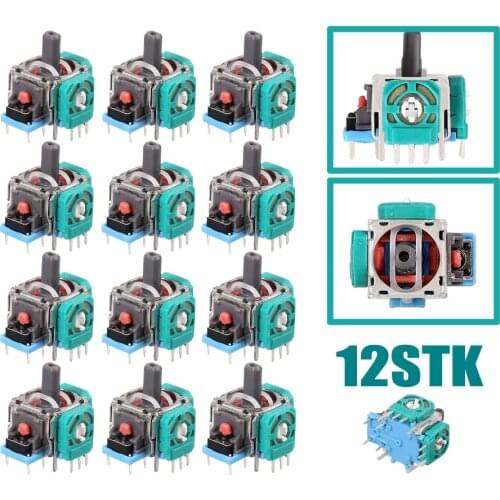 12x Sensor 3D Analog Stick Sensor Axis Module for PS4 XBox one 3D Control Joystick Repair Accessories for Dualshock4 Original