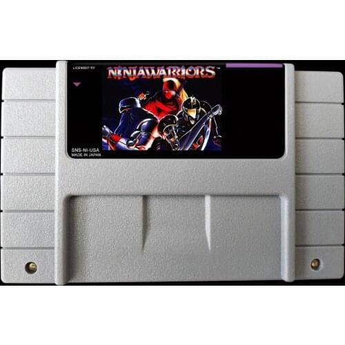 16Bit Games ** Ninja Warriors ( USA Version!! )