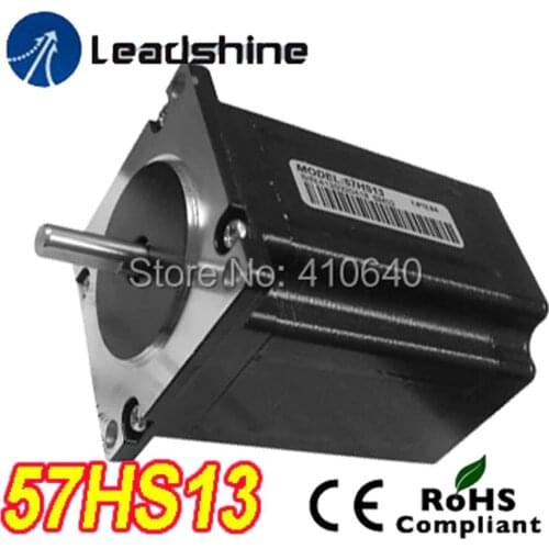 Free Shipping GENUINE Leadshine step motor 57HS13 High Performance 2 Phase NEMA 23 Hybrid Stepper Motor with 1.3 N.m length 76mm