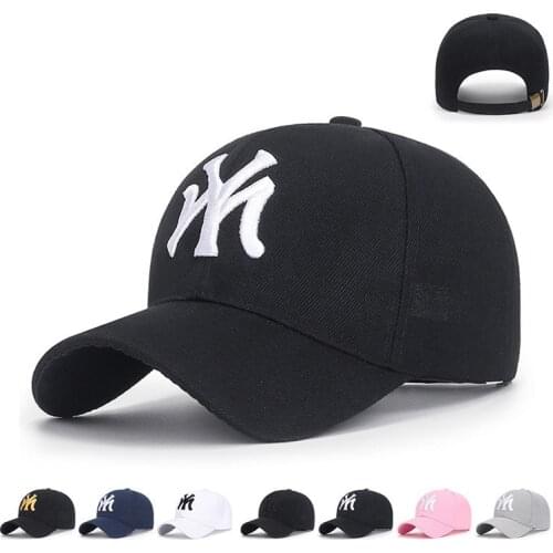 Baseball Cap Spring Summer Solid Sunhat Letters Embroidered Men Women Unisex-Teens Cotton Snapback Caps Hip Hop Fishing Hat