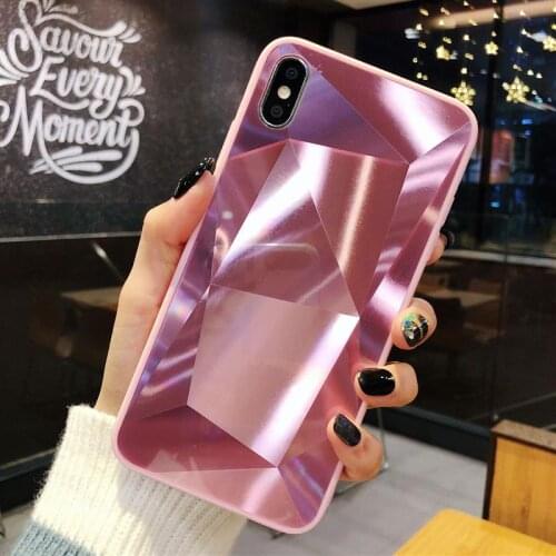 Diamond Texture Hard Shell case for iPhone XS MAX XR X case cover for iPhone 8 8PLUS 7 7PLUS 6 6S PLUS