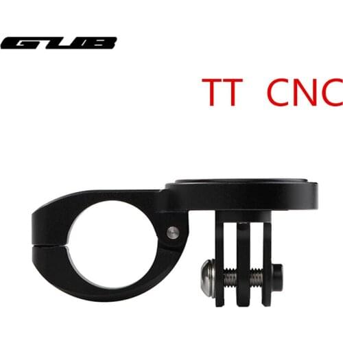 GUB Bicycle TT Bracket Computer Mount Holder Bike Watch Aluminum Rest Handlebar Computer Bracket For Garmin Bryton Cateye GoPro