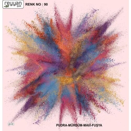 REYYAN SILK OYALIK WRITING (NEW QUALITY)-15347 - RENK-90