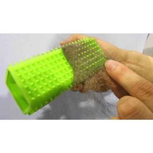 2019 New Massage Clean Hair Brush Wool Pet Cleaner Dog Cat Bath Comb Soft Silicone Brush Care Tool pet grooming supplies