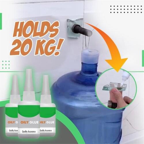 Super Glue Universal Handmade DIY Oily Glue Waterproof Multi-purpose Fast Repair Glue 1/3 pcs JS22