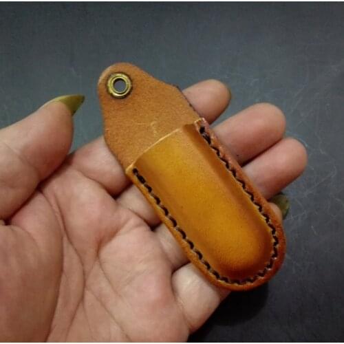 Outdoor Multifunctional Tools Leather Clip Case Folding Pliers Army Knife Cover Bags Scabbard Portable Cow Leather Knives Sets