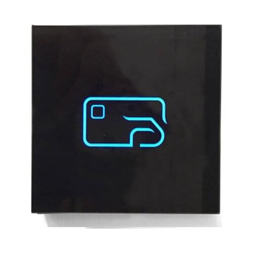 Ultra thin access control Dual frequency card reader WG26/34 output support ID/IC card/ phone NFC/ financial bank IC card