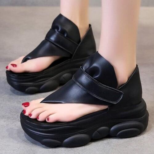 2021 Fashion High Quality Woman Solid Sandals Womens Flip Flop Women Hollow Out Flats Female Summer Shoes Ladies Footwear