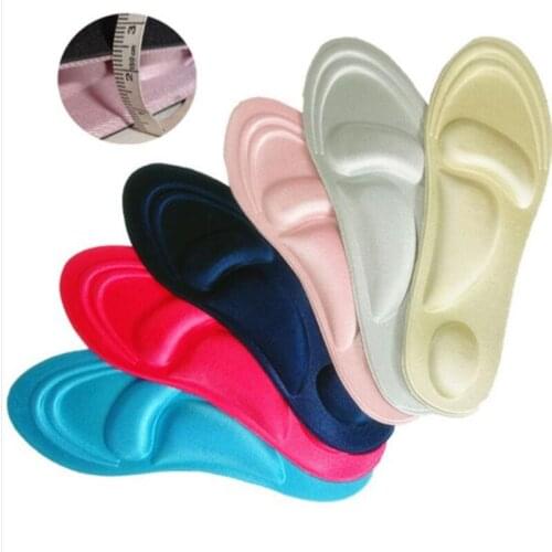 1 Pair Can Be Cut Insole Pad Inserts Heel Breathable Anti-slip For High Heel Grip Shoe New Shoe Accessories