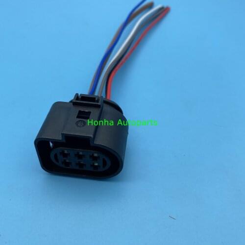 10/20/50/100pcs 6 pin LSU 4.2 Oxygen sensor connector 1J0973733 Auto Plug wiring harness 1J0 973 733 with 15cm 18 AWG wire