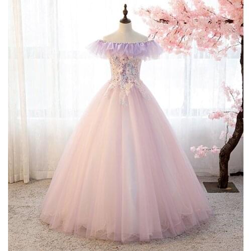 100%real slash ruffled collar light pink&lavender medieval dress renaissance Gown queen Victoria/Marie/ Belle/drama/ball gown