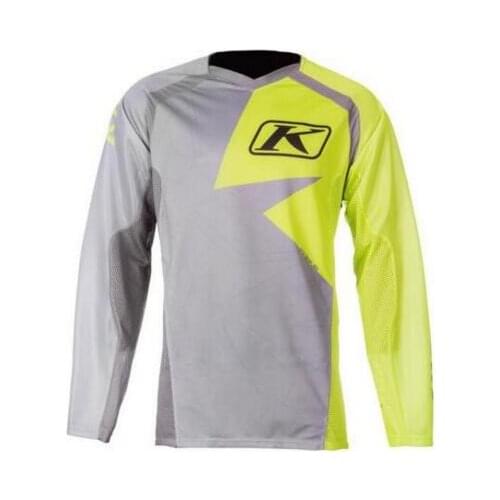 2022 18 poliéster jersey de motocicleta manga larga secado rápido ropa carreras motos para hombre camisas FXR DH MTB