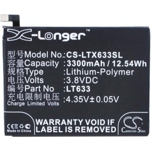 Cameron Sino 3300mAh battery for LETV Max MX1 X900 LT633 Mobile, SmartPhone Battery