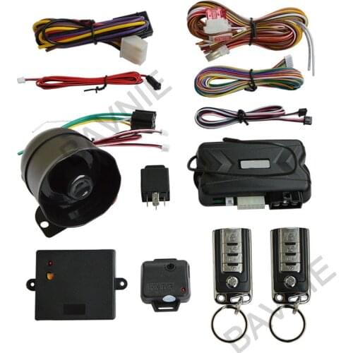 Auto Universal Remote Engine Start Car Alarm Security System with Microwave Sensor Remote Start Stop starline alarm for car