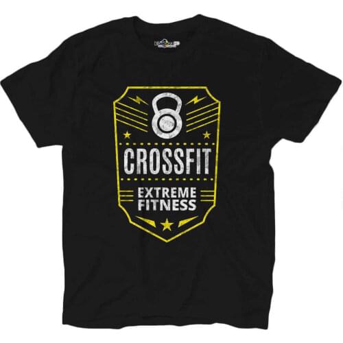 T-shirt Men CrossFit Extreme Fitness Gym Sports 3 S