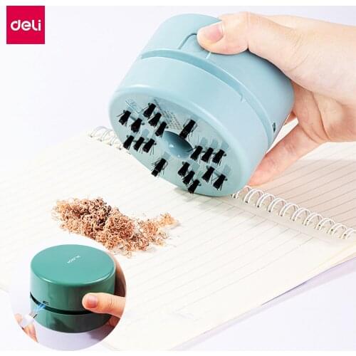 Nusign Desktop Cleaner Rechargeable Mini Vacuum Cleaner 360°Strong Adsorption Cleaning Tools For Paper Eraser Pencil Shavings