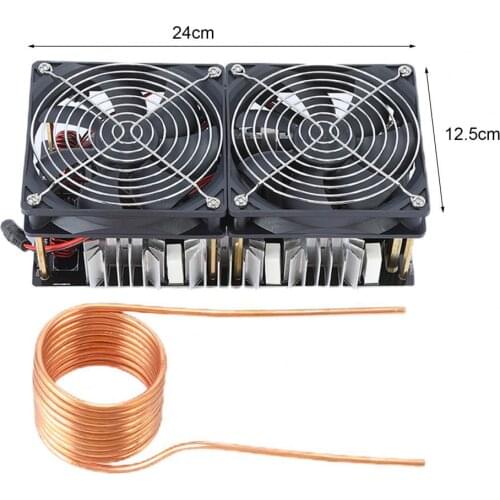 2500W 50A ZVS Low voltage12-50V induction heating board Power supply module Flyback Driver Heater Tesla coil Heaters for DIY