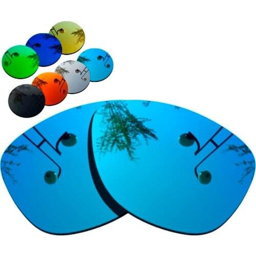 100% Precisely Cut Polarized Replacement Lenses for Frogskins Sunglasses Blue Mirrored Coating Color- Choices