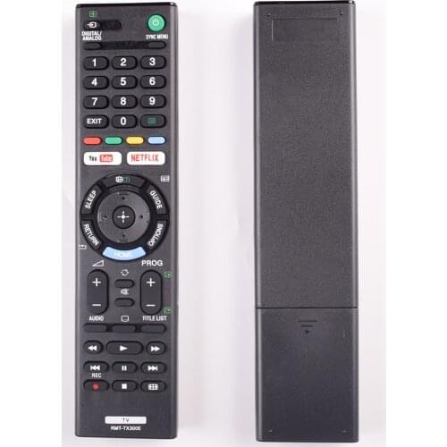 RMT-TX300E Remote Control For Sony LED LCD Bravia Smart TV TX300P TX100E KDL-43WE750 KDL-43WE753 4K HDR Ultra HD Android TV